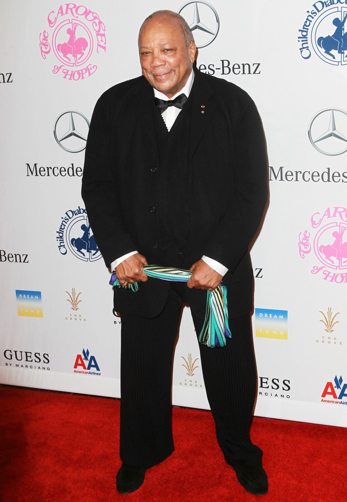 Quincy Jones;<br>26th Anniversary Carousel of Hope Ball - Presented by Mercedes-Benz - Arrivals
