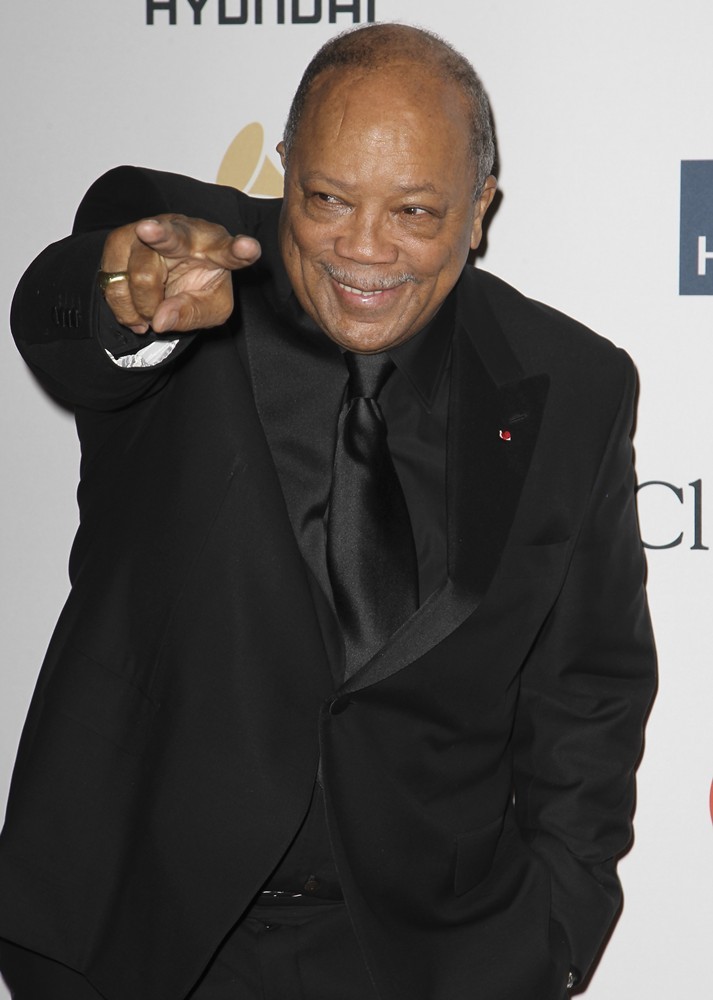 Quincy Jones;<br>Clive Davis and The Recording Academy's 2013 Pre-Grammy Gala and Salute to Industry Icons