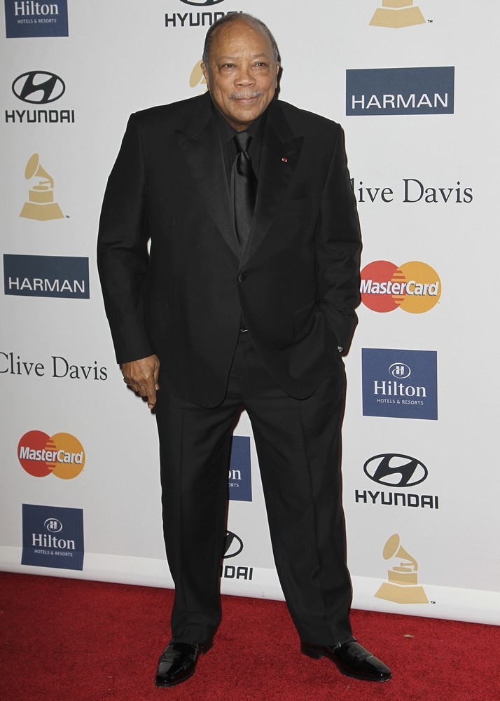 Quincy Jones;<br>Clive Davis and The Recording Academy's 2013 Pre-Grammy Gala and Salute to Industry Icons
