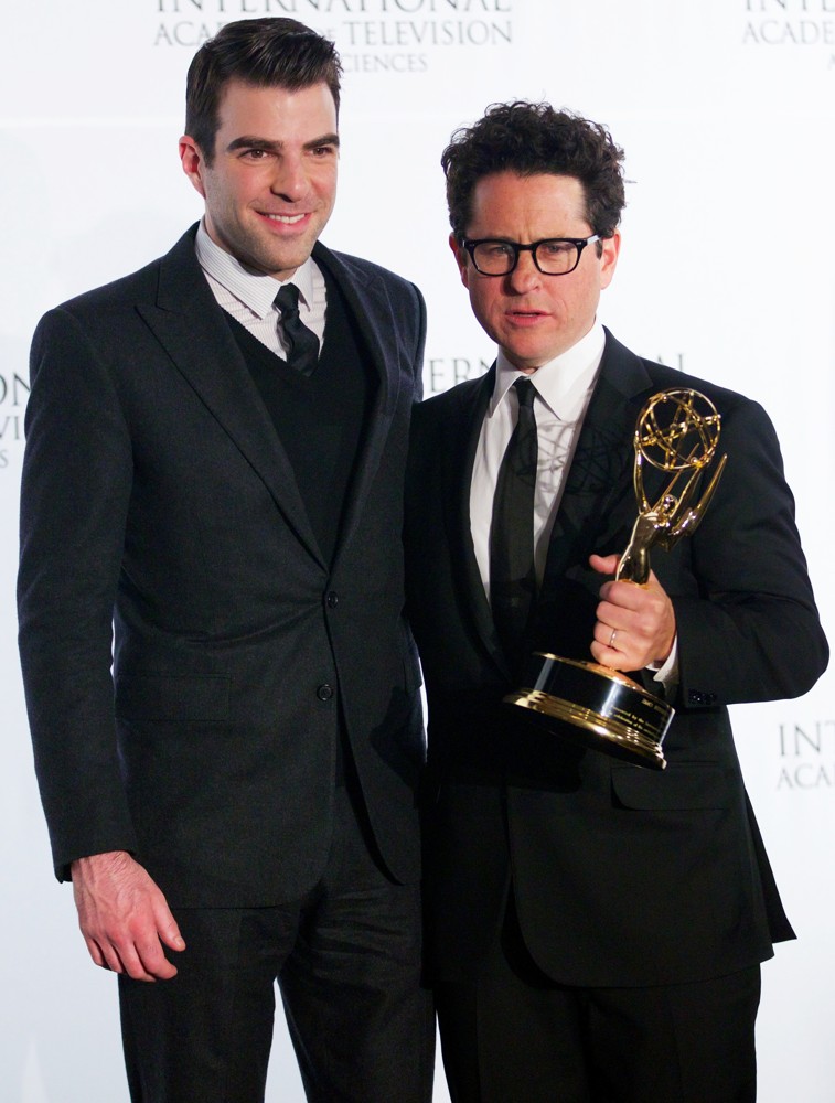Zachary Quinto;J.J. Abrams;<br>41st International Emmy Awards
