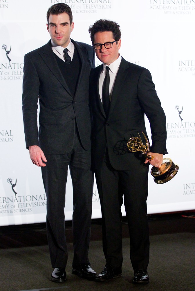 Zachary Quinto;J.J. Abrams;<br>41st International Emmy Awards