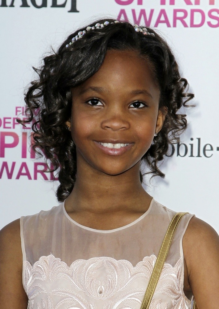 Quvenzhane Wallis;<br>2013 Film Independent Spirit Awards - Arrivals