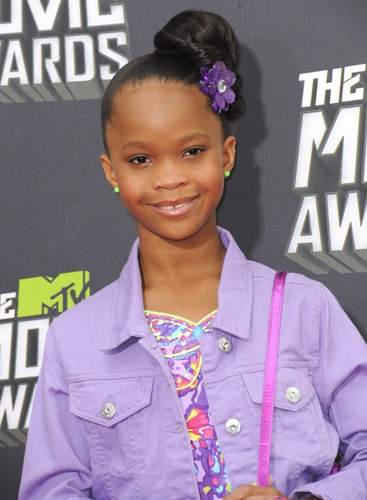 Quvenzhane Wallis;<br>2013 MTV Movie Awards - Arrivals