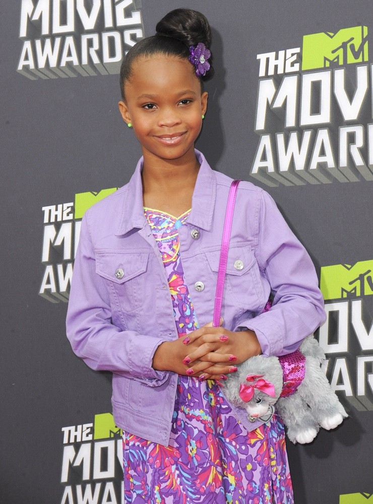 Quvenzhane Wallis;<br>2013 MTV Movie Awards - Arrivals