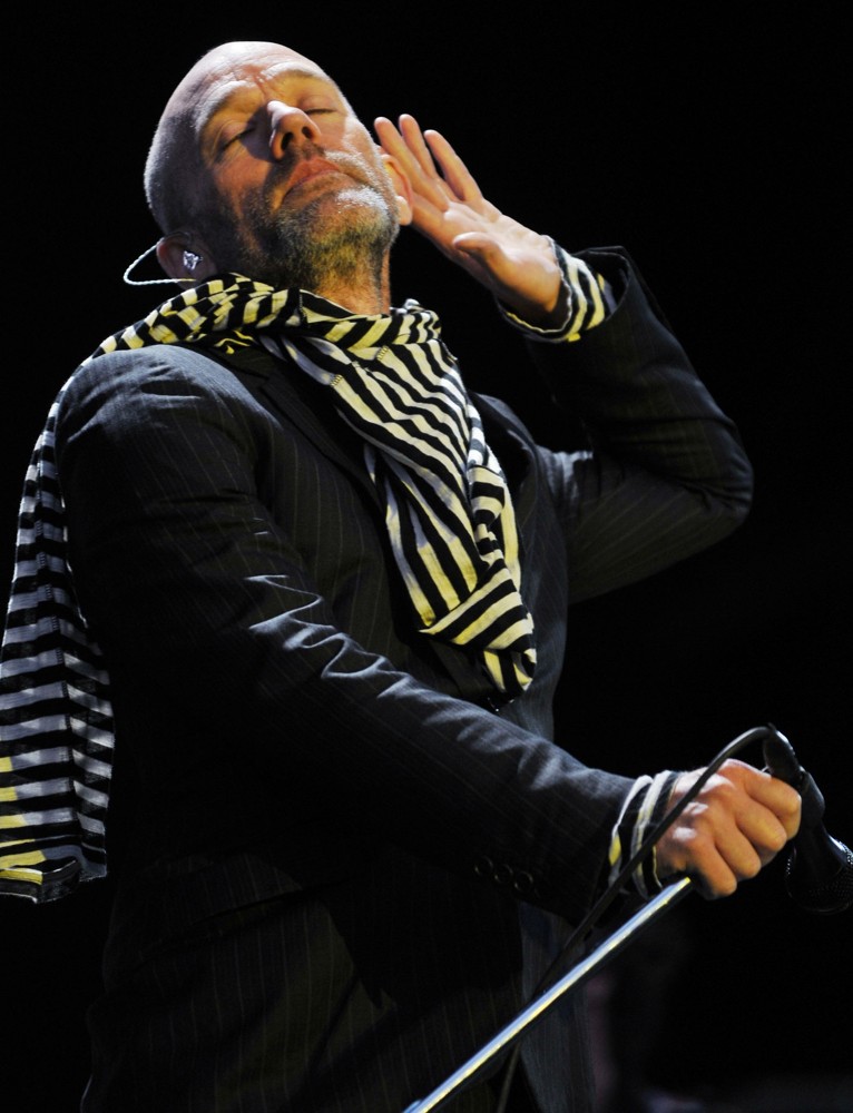Michael Stipe;R.E.M.;<br>The 2008 T in The Park Festival - Day 3