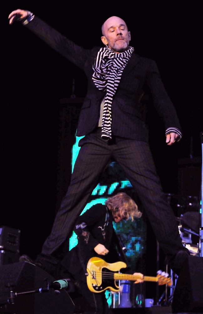 Michael Stipe;R.E.M.;<br>The 2008 T in The Park Festival - Day 3