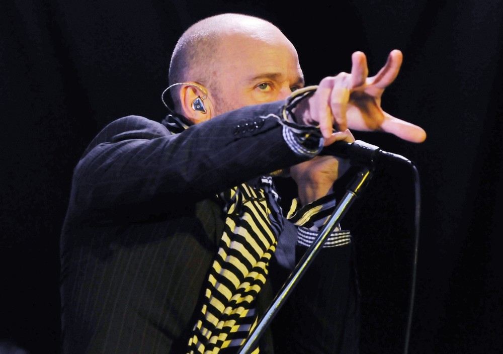Michael Stipe;R.E.M.;<br>The 2008 T in The Park Festival - Day 3