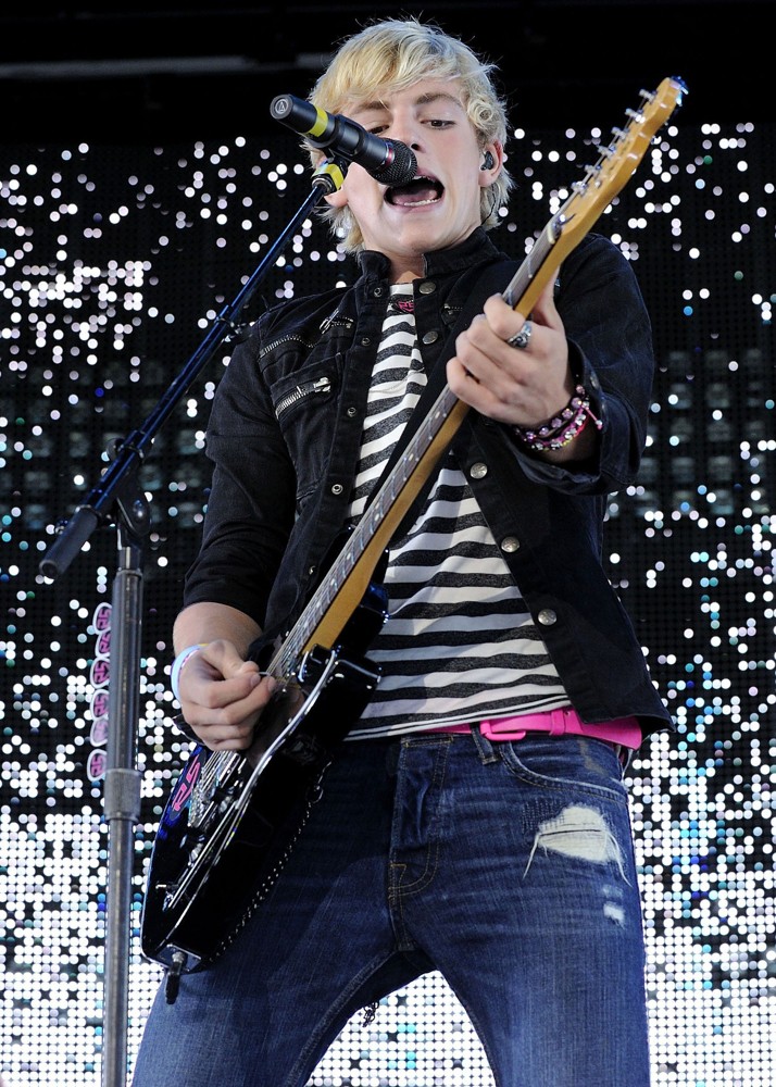 Ross Lynch;R5;<br>R5 Perform for The Family Channel's Big Ticket Summer Concert