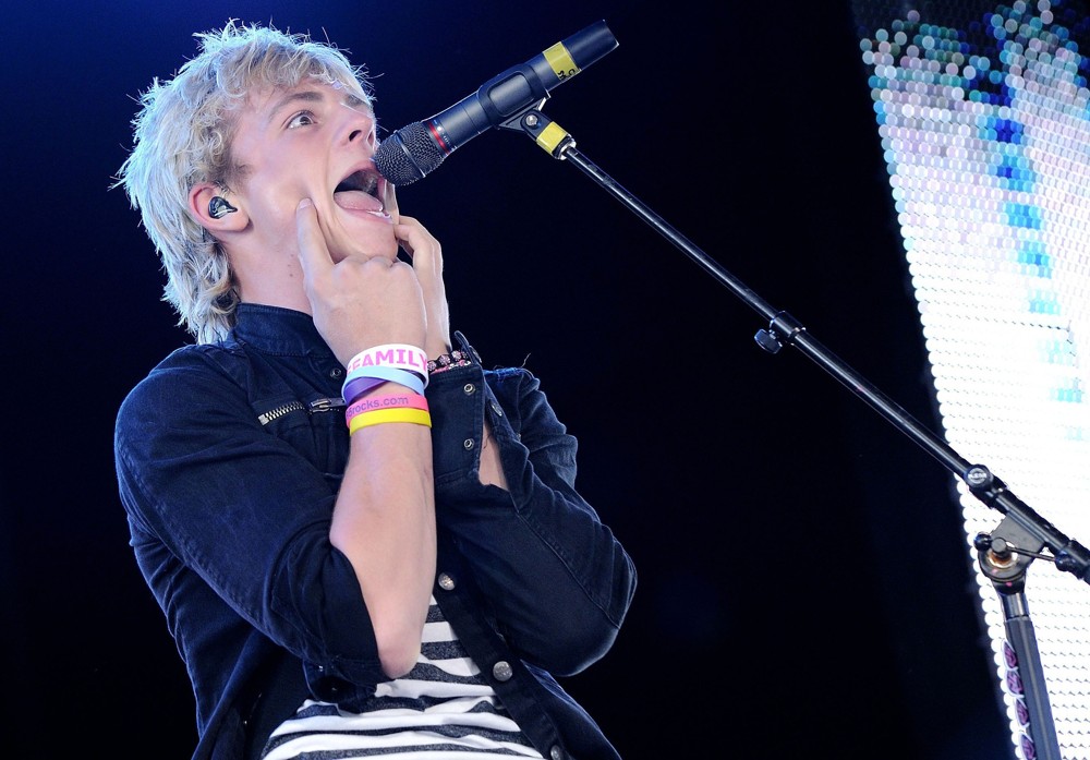 Ross Lynch;R5;<br>R5 Perform for The Family Channel's Big Ticket Summer Concert