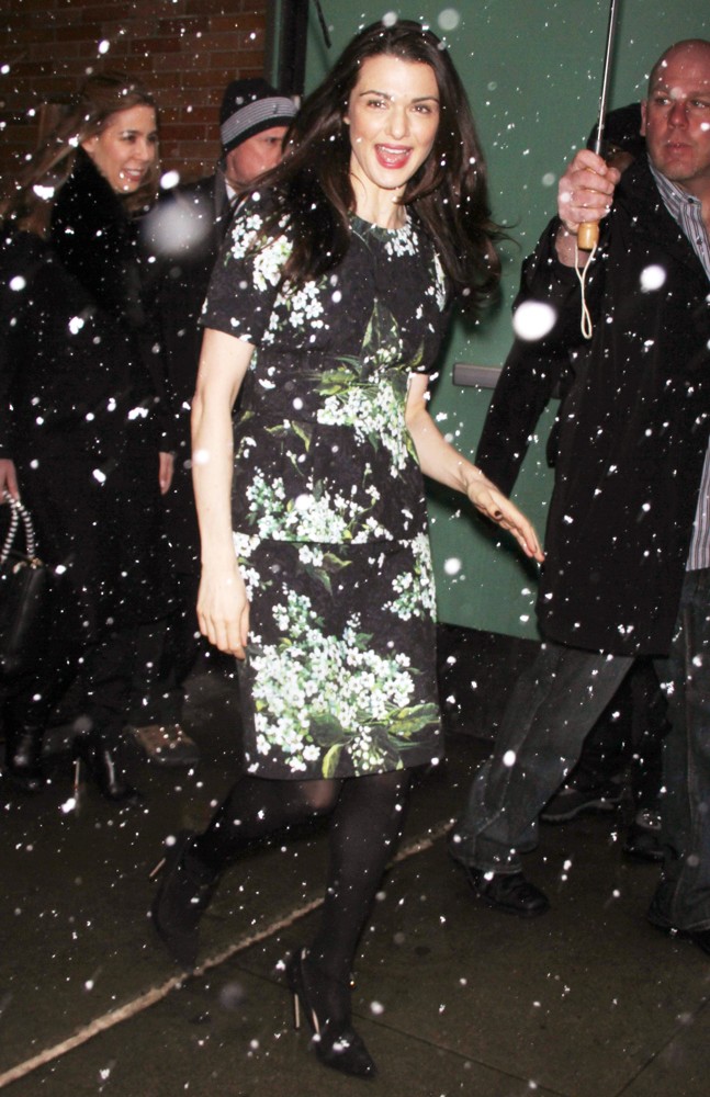 Rachel Weisz;<br>Rachel Weisz at ABC Studios for Good Morning America