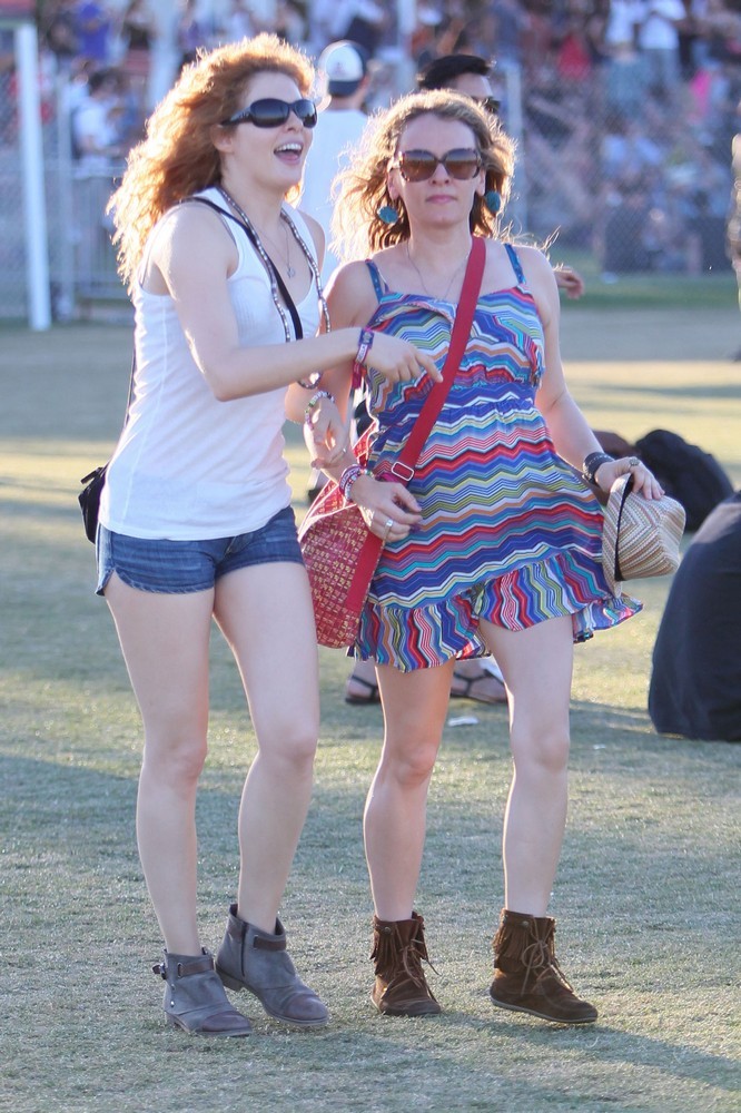 Rachelle Lefevre;<br>Celebrities at The 2012 Coachella Valley Music and Arts Festival - Week 2 Day 3