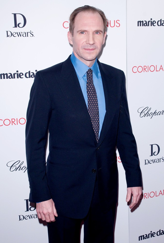 Ralph Fiennes;<br>The New York Premiere of Coriolanus - Red Carpet
