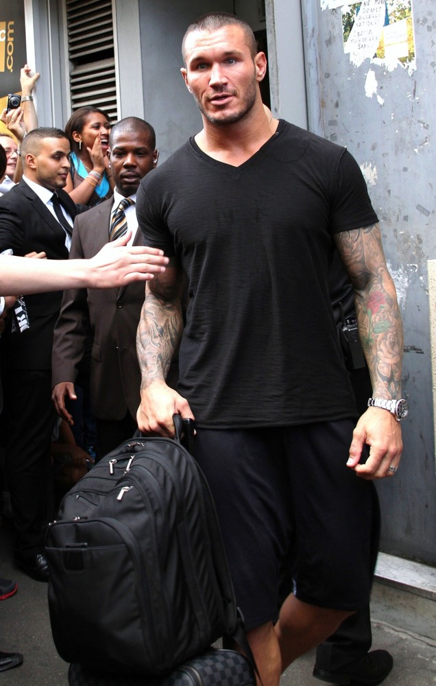 Randy Orton;<br>Randy Orton Leaving The Fnac Montparnasse Store