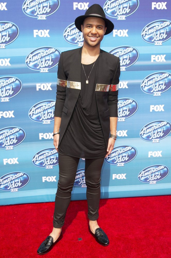 Rayvon Owen;<br>2015 American Idol XIV Grand Finale - Arrivals
