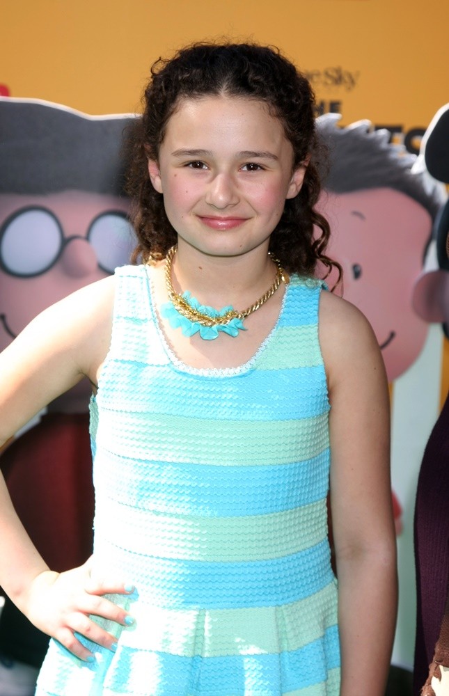 Rebecca Bloom;<br>The Premiere of The Peanuts Movie
