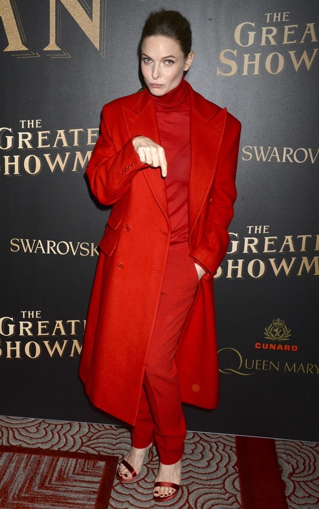 Rebecca Ferguson (II);<br>World Premiere of The Greatest Showman