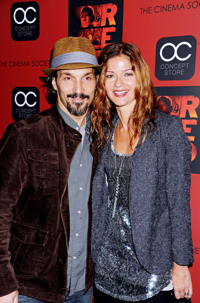 Paolo Mastropietro;Jill Hennessy;<br>The Cinema Society Film Screening of 'Red'