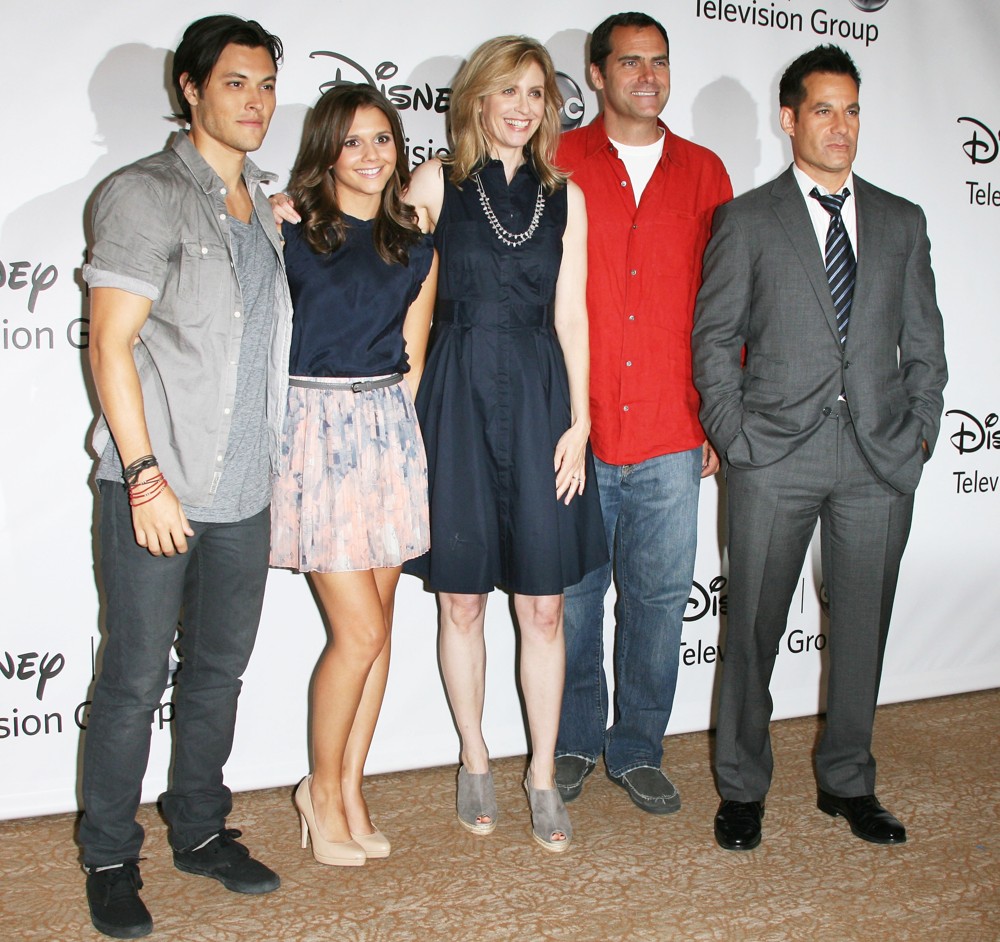 Blair Redford;Alexandra Chando;Helen Slater;Andy Buckley;<br>2011 Disney ABC Television Group Host Summer Press Tour