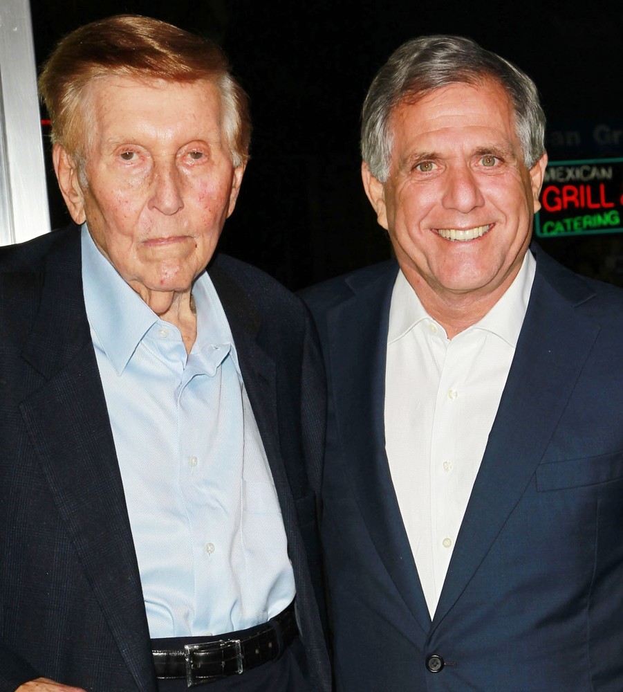 Sumner Redstone;Leslie Moonves;<br>Seven Psychopaths Los Angeles Premiere - Arrivals