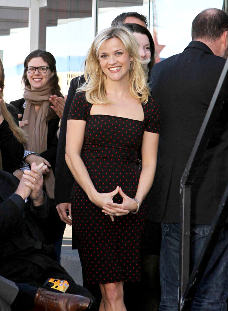 Reese Witherspoon;<br>Reese Witherspoon Hollywood Walk of Fame Star Induction Ceremony