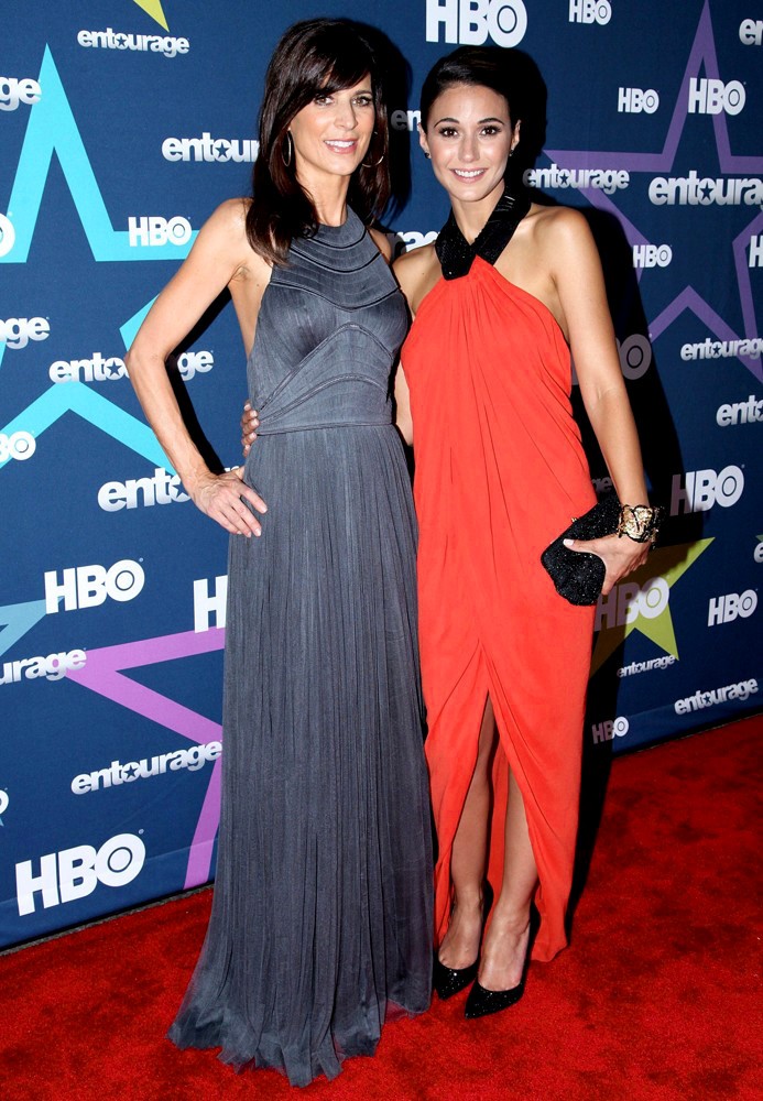 Perrey Reeves;Emmanuelle Chriqui;<br>Final Season Premiere of HBO's Entourage