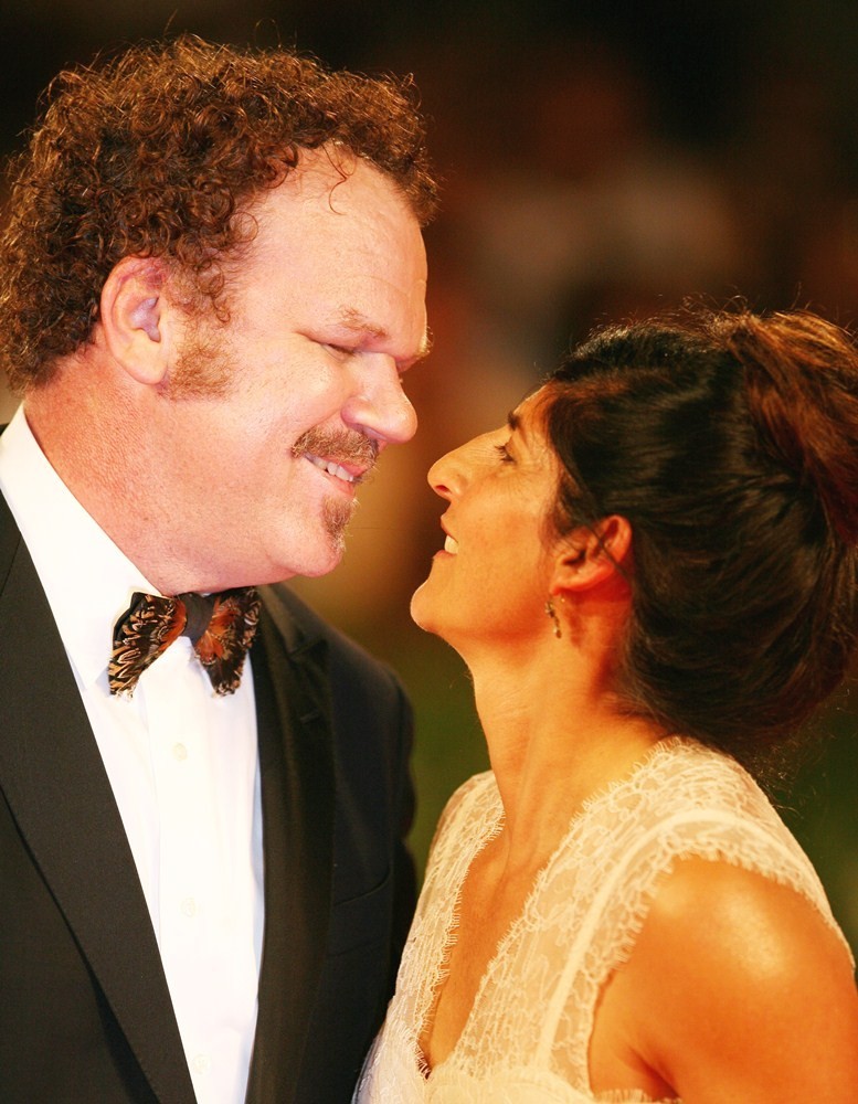 John C. Reilly;Alison Dickey;<br>The 68th Venice Film Festival - Day 2 - Carnage - Red Carpet