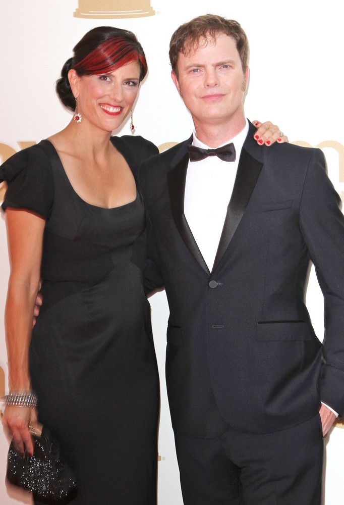 Holiday Reinhorn;Rainn Wilson;<br>The 63rd Primetime Emmy Awards - Arrivals