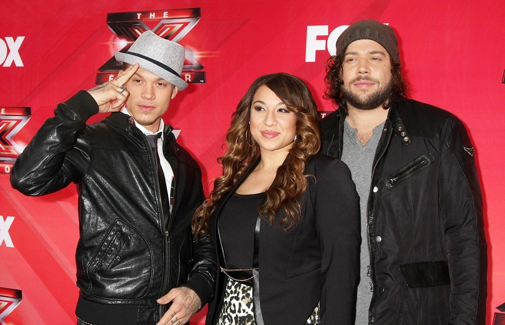 Chris Rene;Melanie Amaro;Josh Krajcik;<br>FOX's The X Factor Press Conference