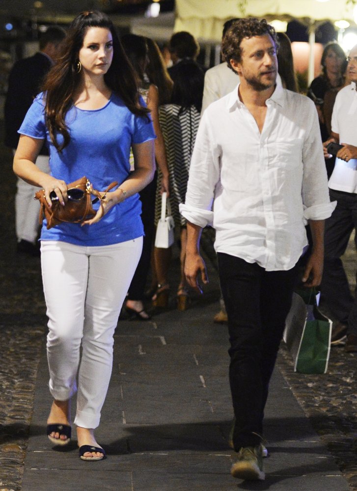 Lana Del Rey;Francesco Carrozzini;<br>Lana Del Rey and Francesco Carrozzini at La Dolce Vita