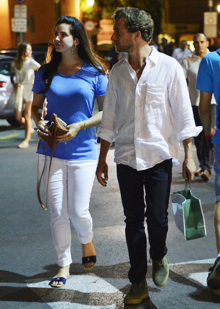 Lana Del Rey;Francesco Carrozzini;<br>Lana Del Rey and Francesco Carrozzini at La Dolce Vita