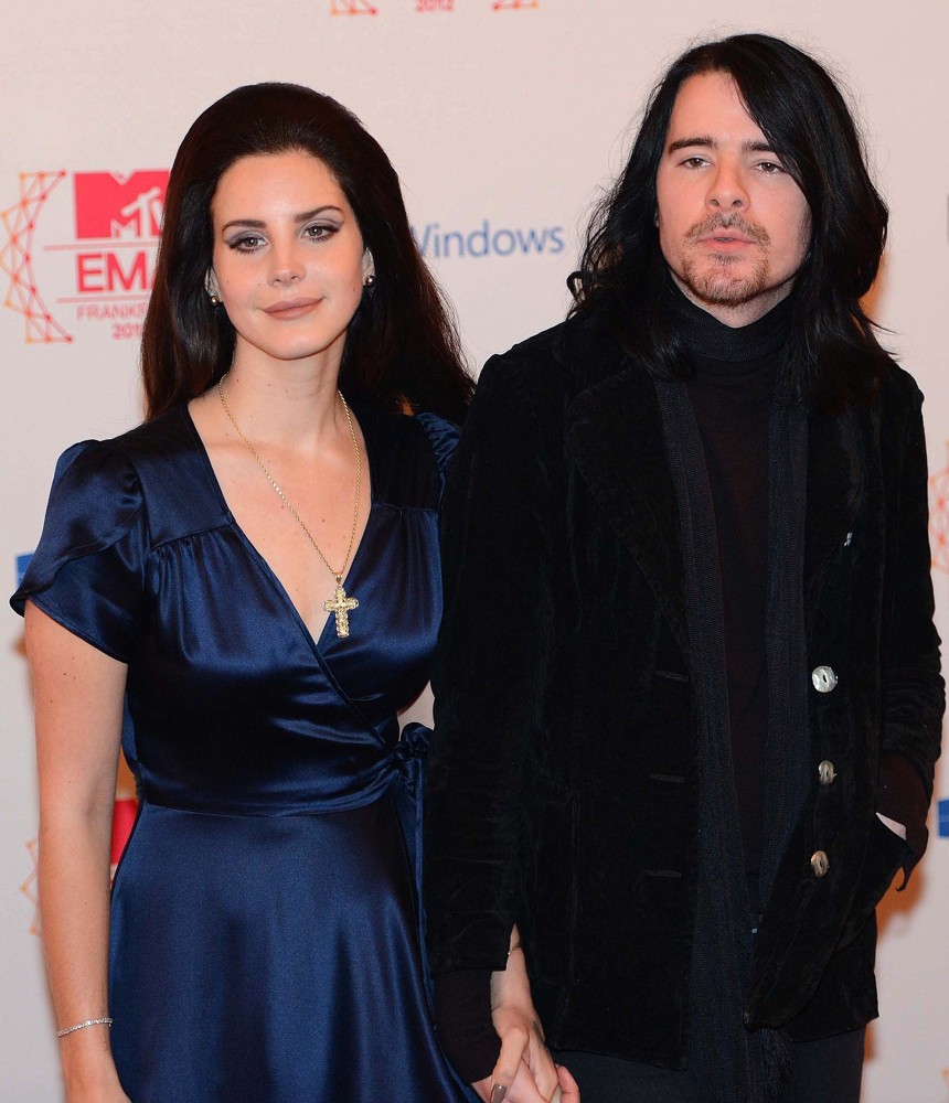 Lana Del Rey;Barrie-James O'Neill;<br>The MTV EMA's 2012 - Arrivals