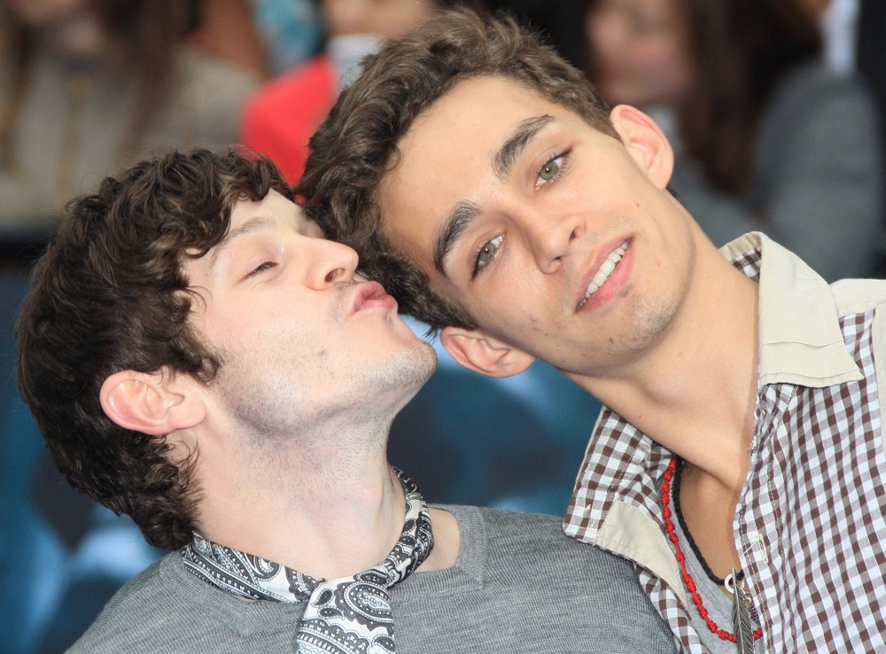 Iwan Rheon;Robert Sheehan;<br>Prometheus UK Film Premiere - Arrivals