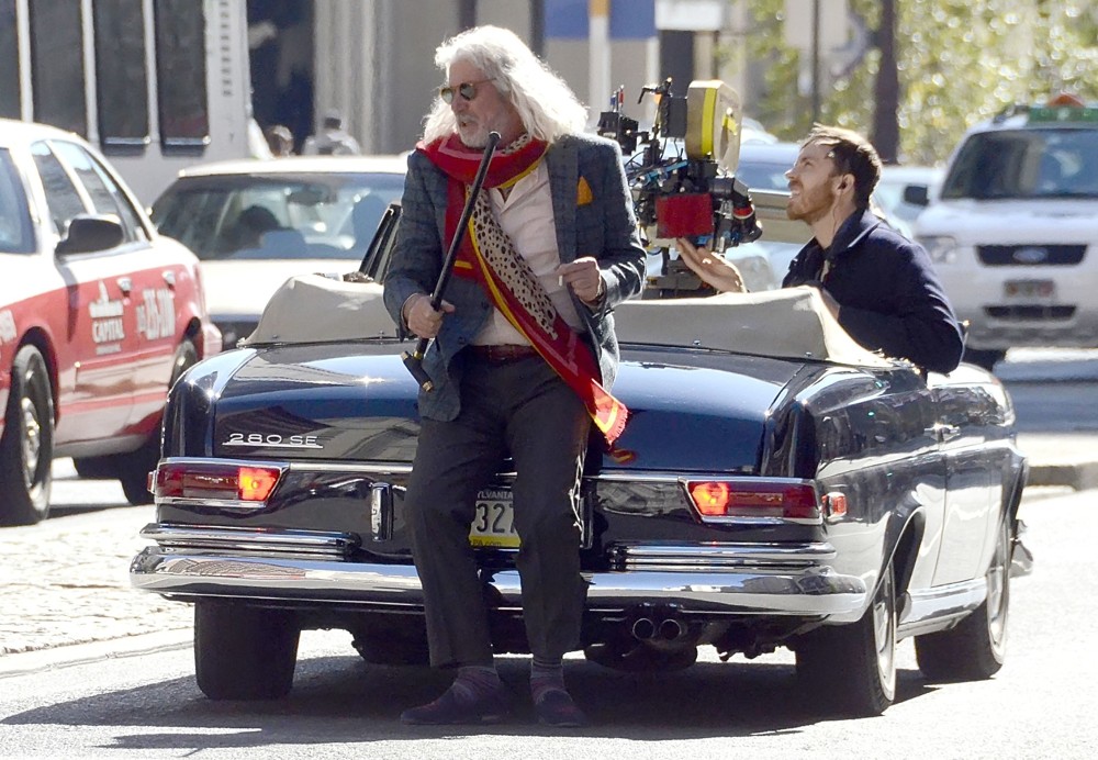 Richard Gere;Andrew Renzi;<br>Richard Gere on The Film Set of Movie Franny