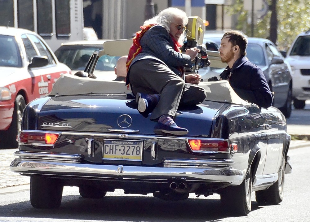 Richard Gere;Andrew Renzi;<br>Richard Gere on The Film Set of Movie Franny