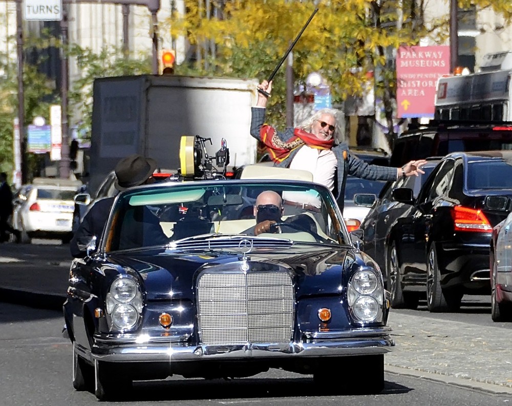 Richard Gere;<br>Richard Gere on The Film Set of Movie Franny