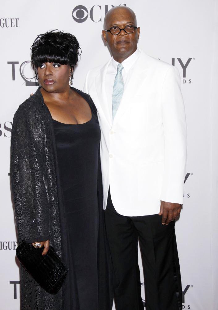 LaTanya Richardson;Samuel L. Jackson;<br>The 65th Annual Tony Awards - Arrivals