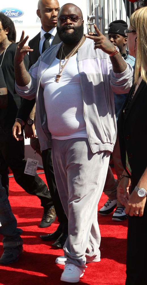 Rick Ross;<br>The BET Awards 2012 - Arrivals