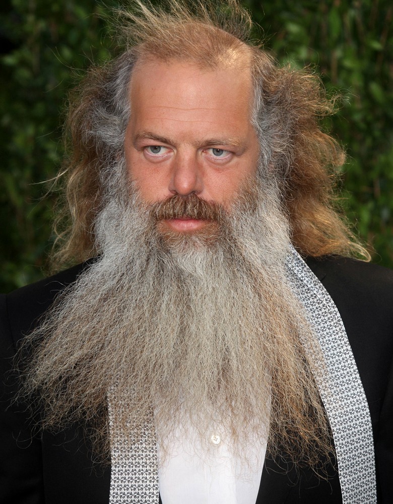 Rick Rubin;<br>2012 Vanity Fair Oscar Party - Arrivals