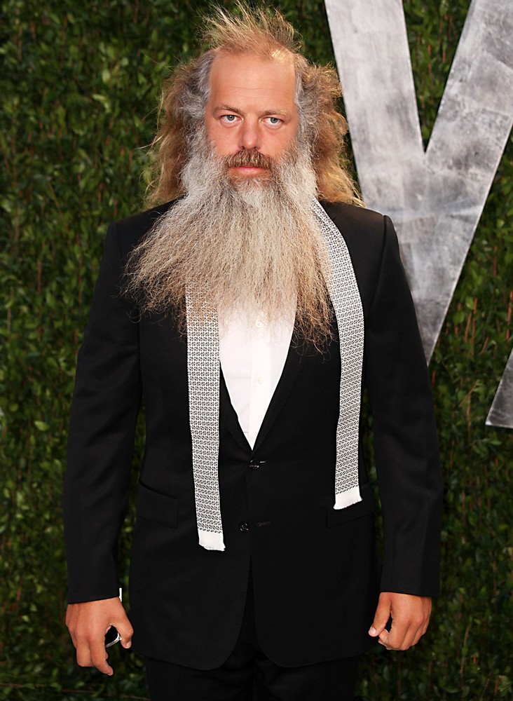 Rick Rubin;<br>2012 Vanity Fair Oscar Party - Arrivals