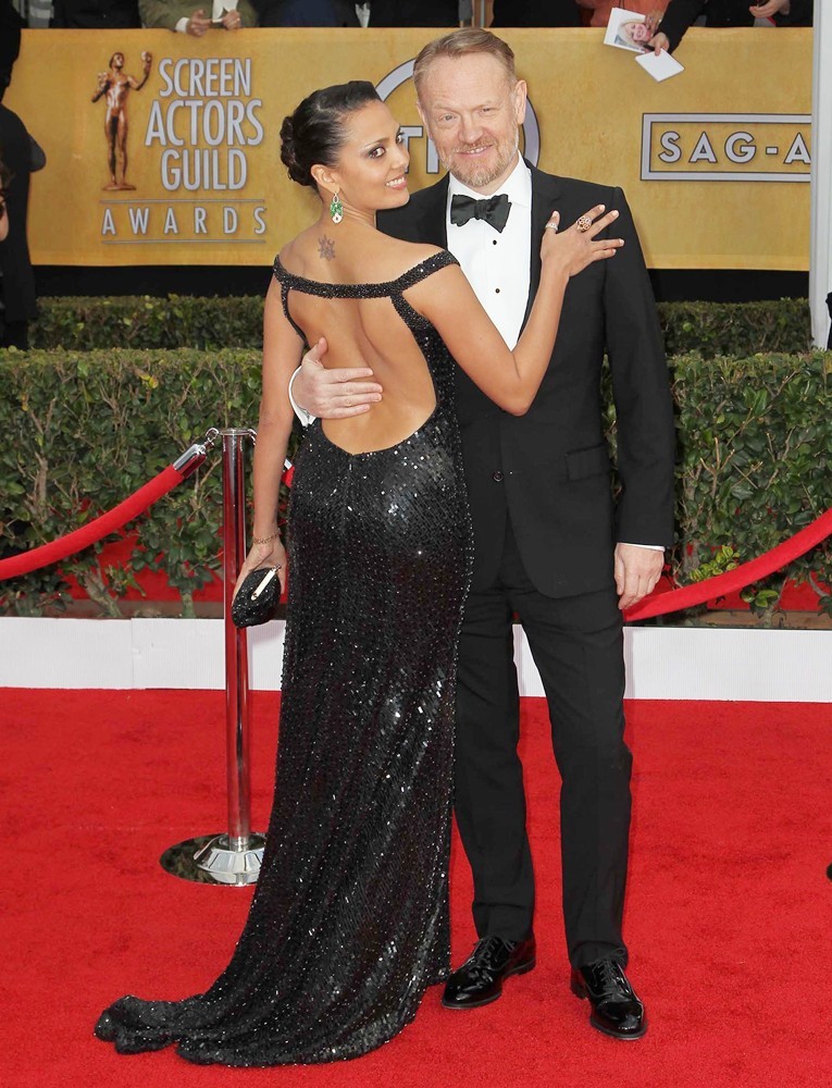 Allegra Riggio;Jared Harris;<br>19th Annual Screen Actors Guild Awards - Arrivals