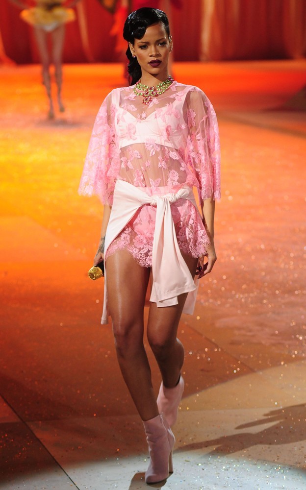 Rihanna;<br>The 2012 Victoria's Secret Fashion Show - Inside