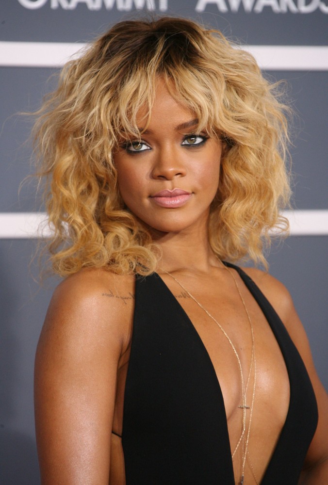 Rihanna;<br>54th Annual GRAMMY Awards - Arrivals