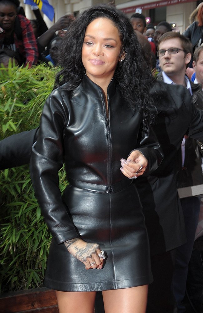 Rihanna;<br>Rihanna at The Hard Rock Cafe