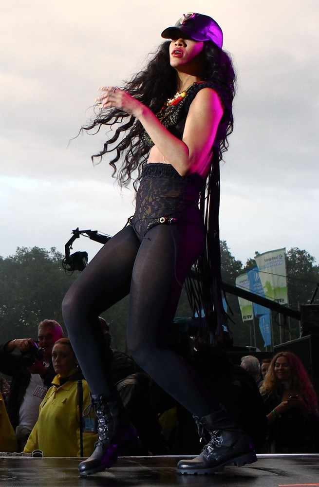 Rihanna;<br>Barclaycard Wireless Festival 2012 - Day 3