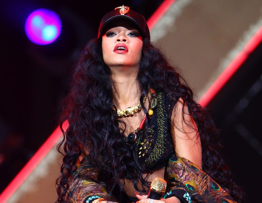 Rihanna;<br>Barclaycard Wireless Festival 2012 - Day 3