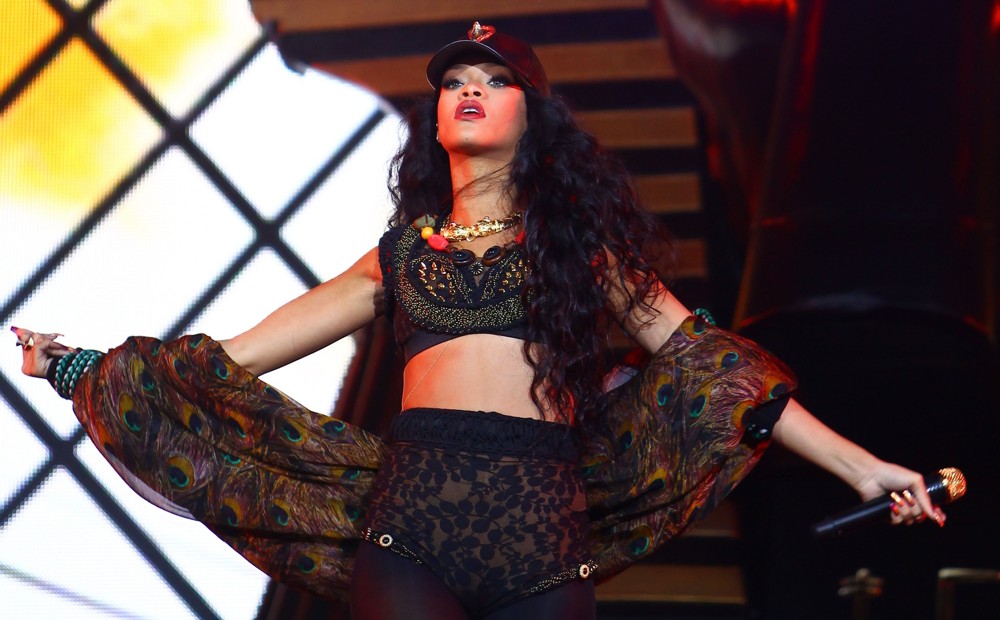 Rihanna;<br>Barclaycard Wireless Festival 2012 - Day 3
