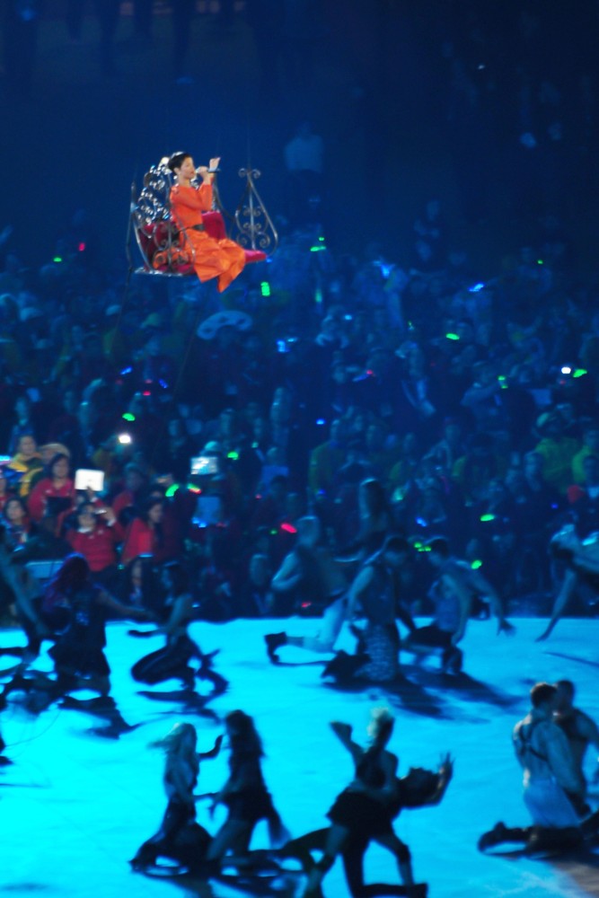 Rihanna;<br>Closing Ceremony for The Paralympics 2012