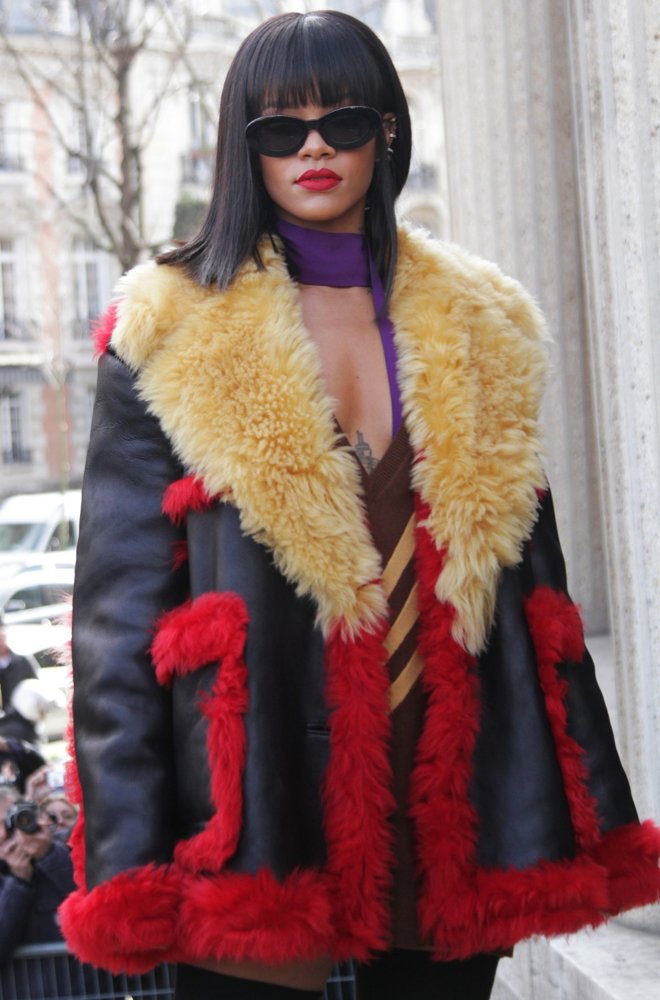 Rihanna Picture 894 - Paris Fashion Week Autumn-Winter 2014 - Miu Miu ...