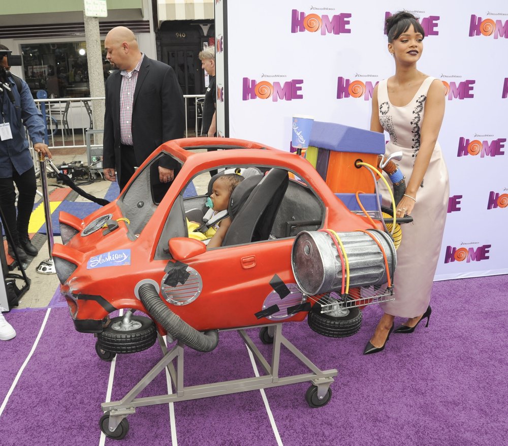 Rihanna;<br>Los Angeles Premiere of Home Presented by 20th Century Fox and DreamWorks Animation