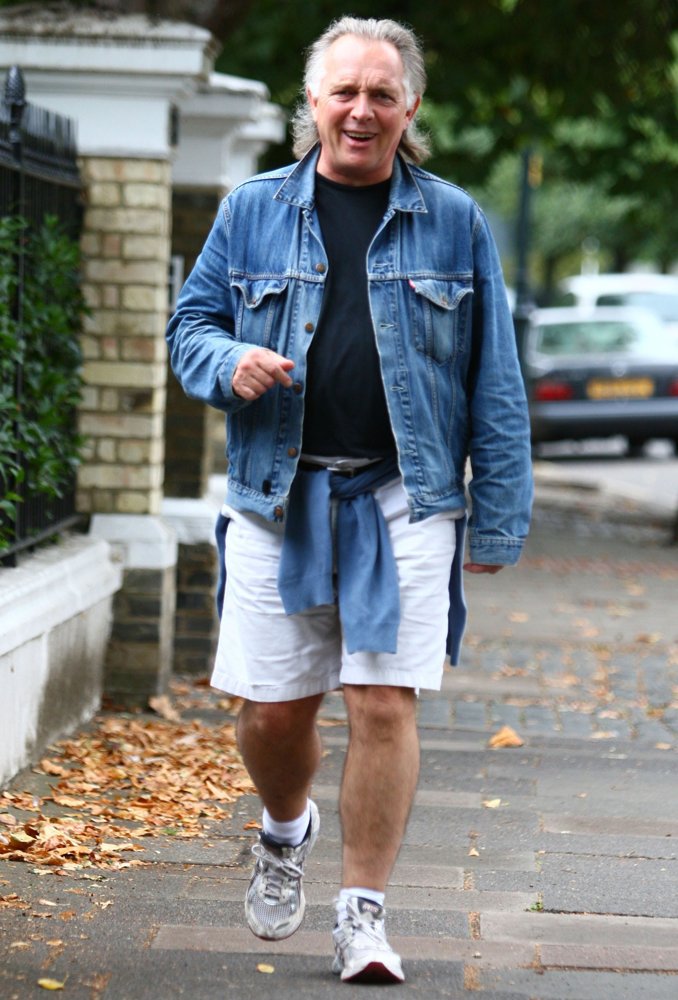 Rik Mayall;<br>Rik Mayall Out in West London